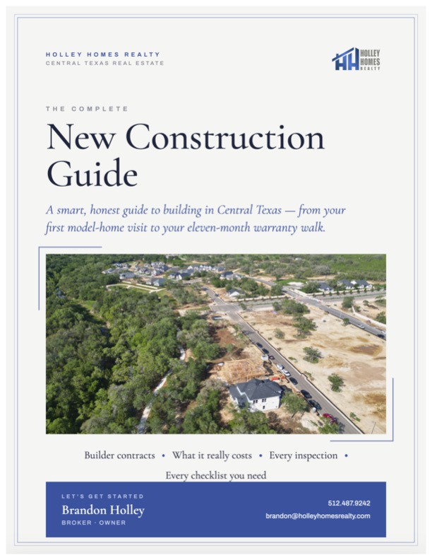 The Complete New Construction Guide by Holley Homes Realty — cover