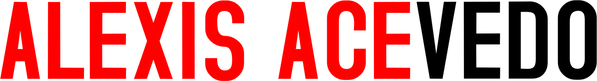 Alexis Acevedo - Footer Logo